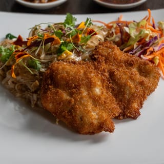 L Cheesy Chicken Katsu Curry